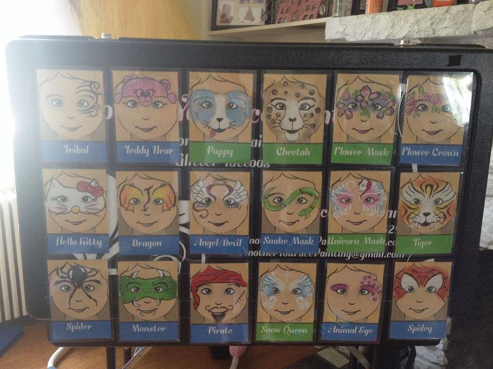 Facepainting Kits Artist Workstation Makeup Artist Kit CraftNGo